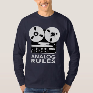 ANALOG RULES Long Sleeve Tee By Stephen Hughes