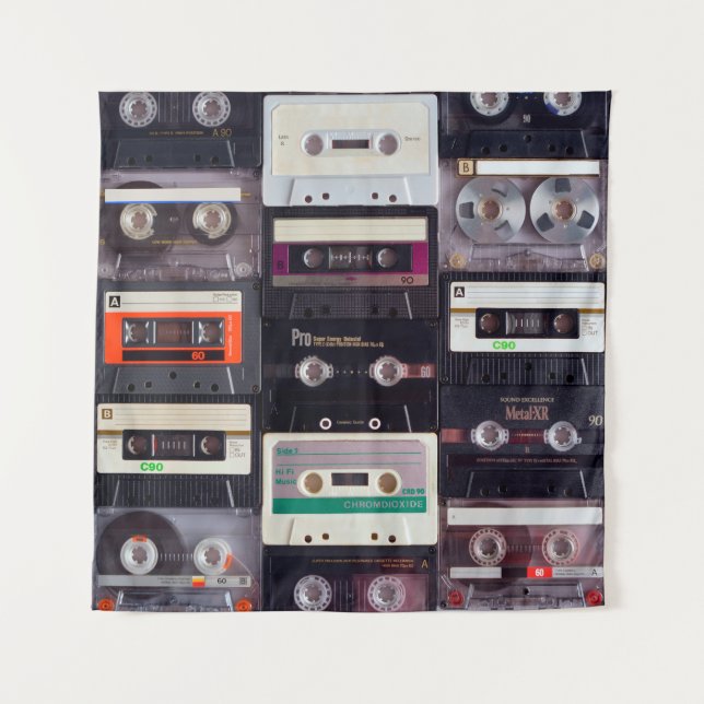Analogic audiocassette tapes tapestry (Front)