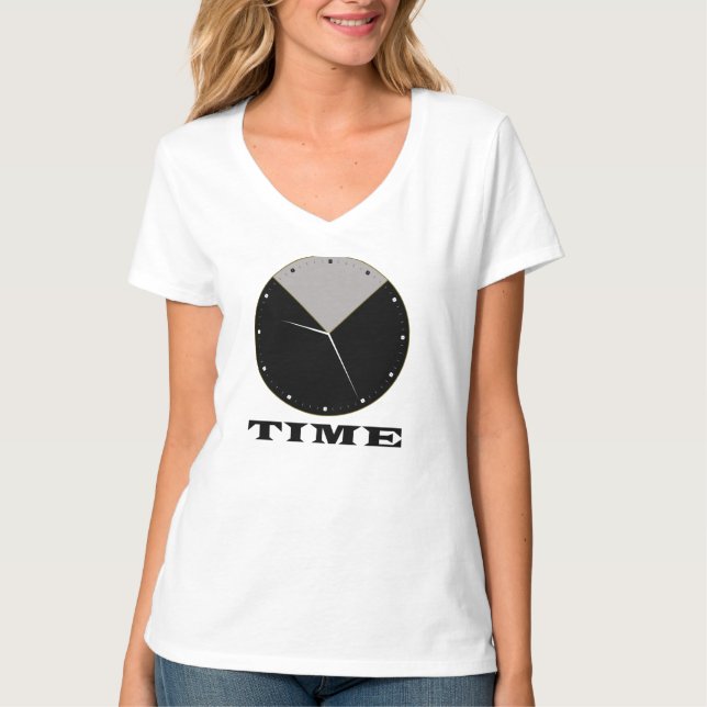  Analogue Clock T-Shirt (Front)
