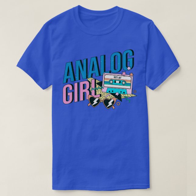 Analogue Girl T-Shirt (Design Front)