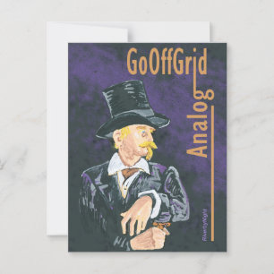 Analogue - Go Off Grid series #05 Postcard