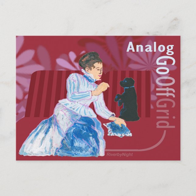 Analogue - Go Off Grid series #07 Postcard (Front)