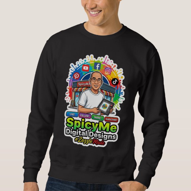 Analogue Soul, Digital Heart Sweatshirt (Front)