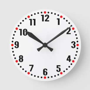 Analogue Style Round Clock