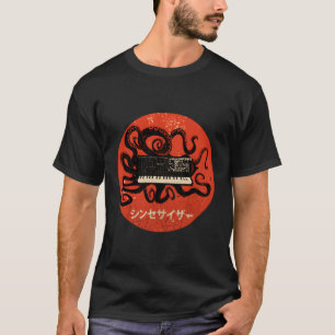 Analogue Synthesizer Kraken Synth Japanese Gear T-Shirt