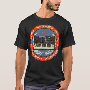 Analogue Synthesizer Russian Vintage Synth Retro T-Shirt