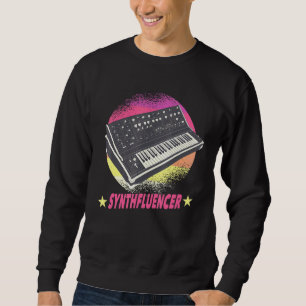 Analogue Synthesizer - Synthfluencer - Synth Retro Sweatshirt