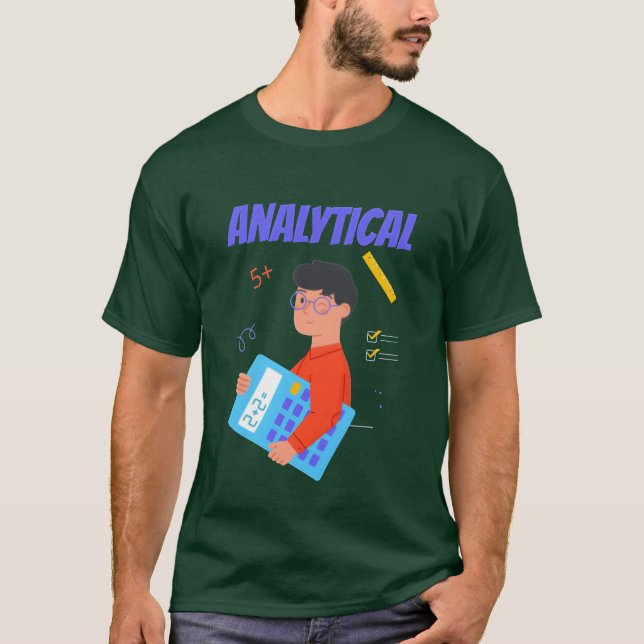 Analytical funny T-Shirt (Front)