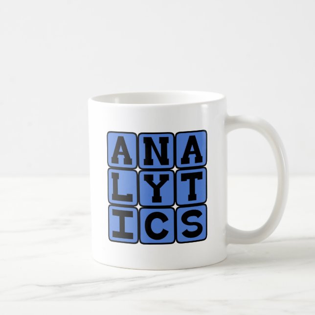 Analytics, Meaningful Patterns in Data Coffee Mug (Right)
