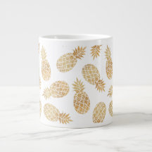 ananas GOLD PINEAPPLE chic GLAMOUR
