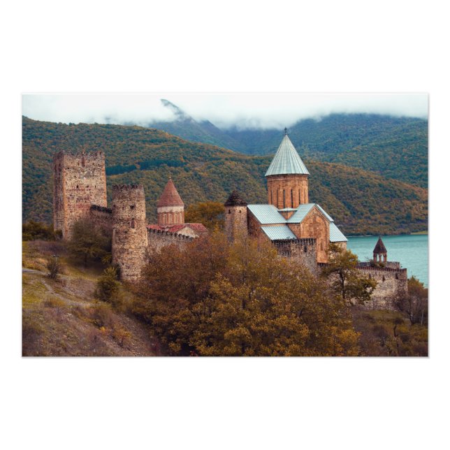 Ananuri monastery Georgia Photo Print (Front)