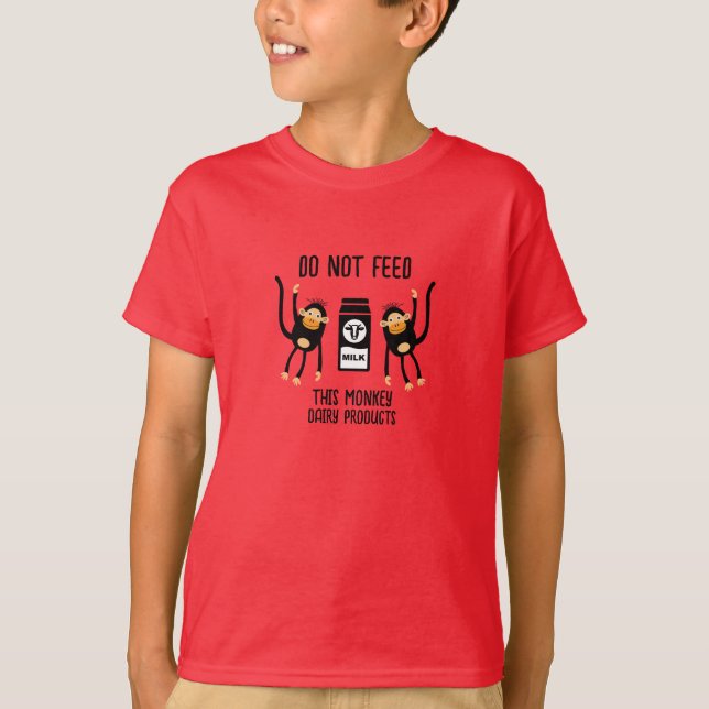 Anaphylaxis Kids Allergic Warnings T-Shirt (Front)