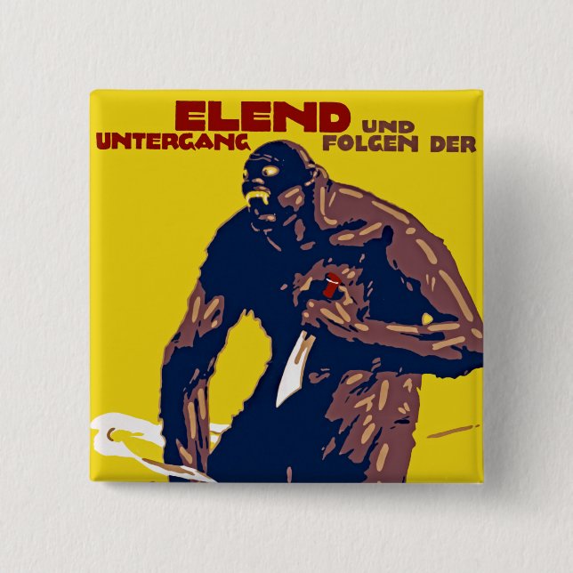 Anarchie 15 Cm Square Badge (Front)