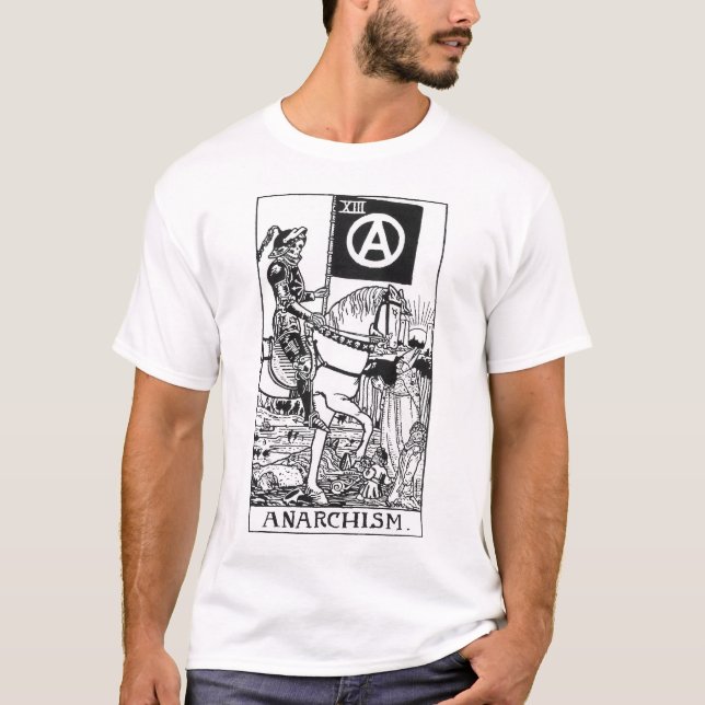 Anarchism gothic T-Shirt (Front)