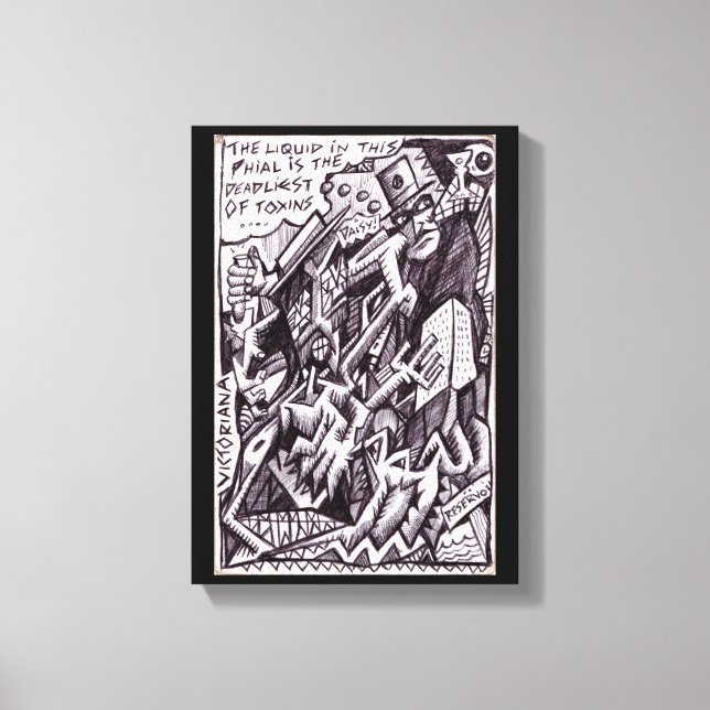 Anarchist at Large Canvas Print (Front)