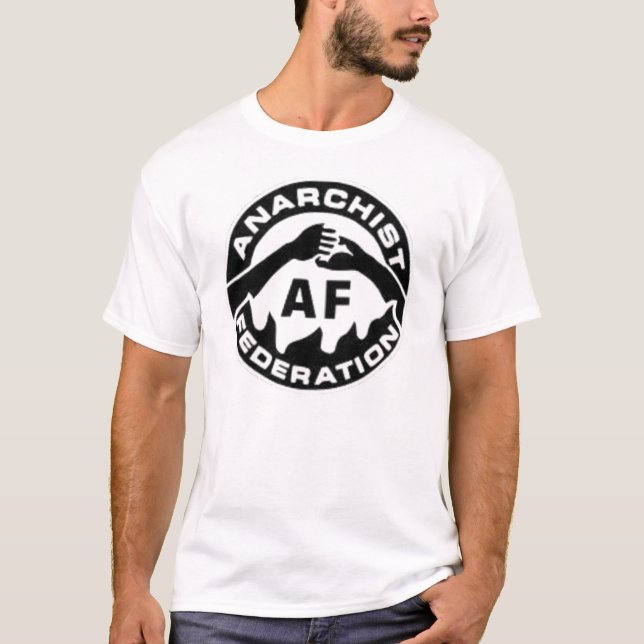 anarchist federation t-shirt 2 (Front)