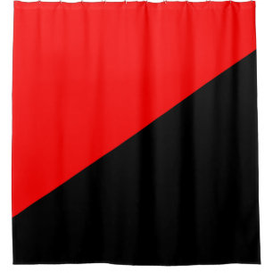 Anarchist Flag (Anarchism) Shower Curtain