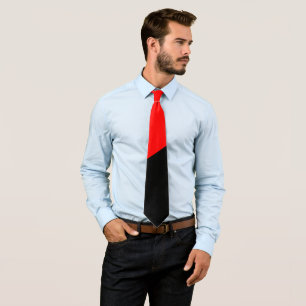 Anarchist Flag (Anarchism) Tie