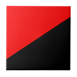 Anarchist Flag (Anarchism) Tile