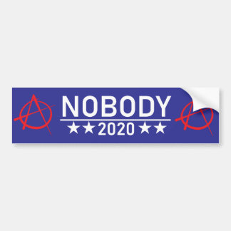 Anarchist party 2 bumper sticker