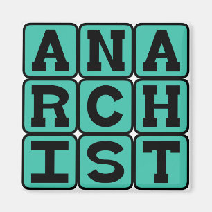 Anarchist, Supporting Anarchy Magnet