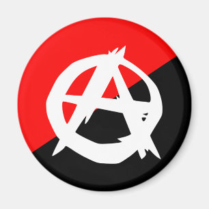 Anarchist With A Symbol, Colombia Magnet