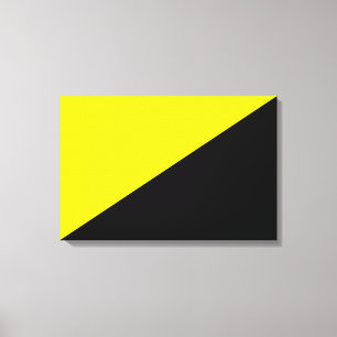 Anarcho-Capitalist Flag Canvas Print