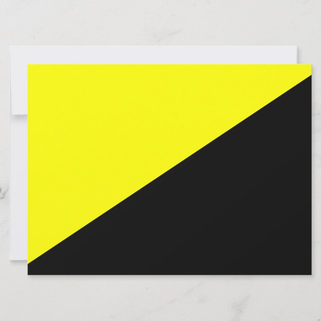 Anarcho-Capitalist Flag Card (Front)