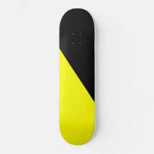 Anarcho-Capitalist Flag Skateboard