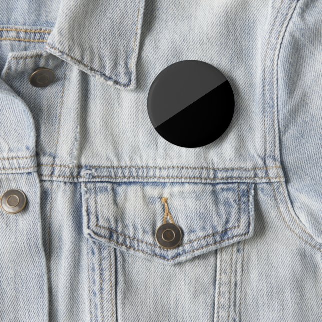 Anarcho Nihilism flag symbol anarchy punk 6 Cm Round Badge (In Situ)
