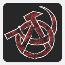 Anarcho-Syndicalism Anarcho-Communist Distressed S
