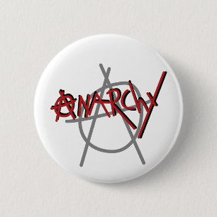 Anarchy 6 Cm Round Badge