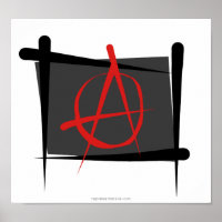 Anarchy Brush Flag