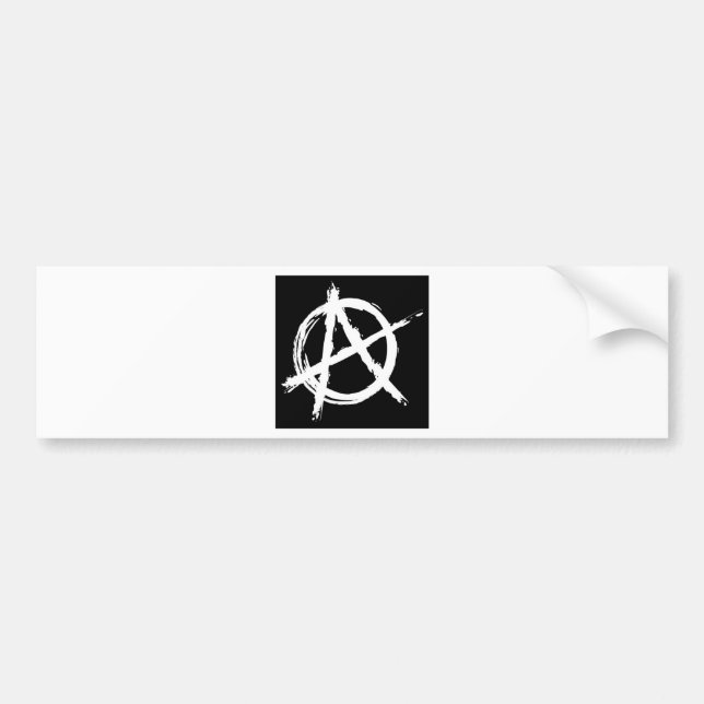 Anarchy Bumper Sticker (Front)