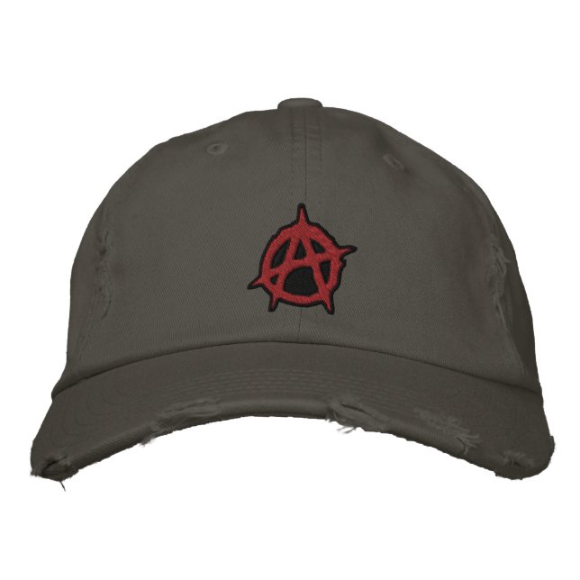 Anarchy Embroidered Hat (Front)