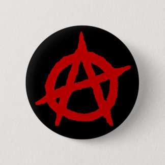 Anarchy in Red 6 Cm Round Badge