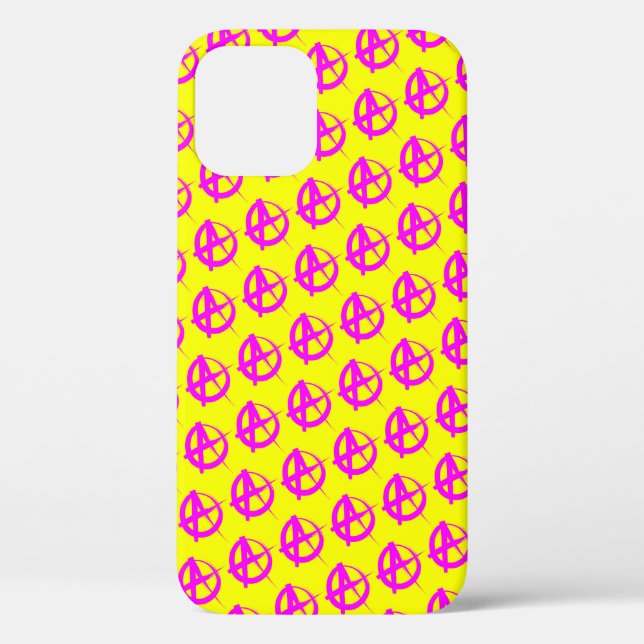 Anarchy Pattern Case-Mate iPhone Case (Back)