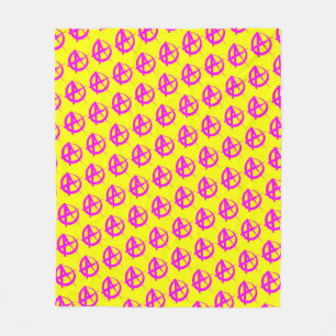 Anarchy Pattern Fleece Blanket