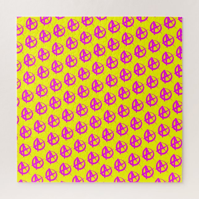 Anarchy Pattern Jigsaw Puzzle (Vertical)
