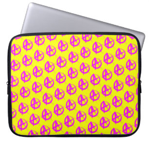 Anarchy Pattern Laptop Sleeve
