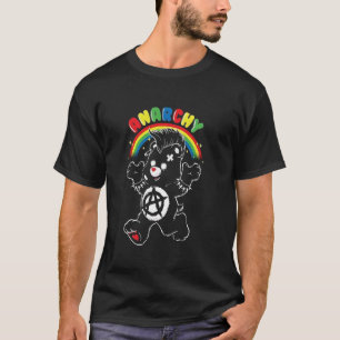 Anarchy Rocker Bear Punk Humour Rebel Costume Funn T-Shirt