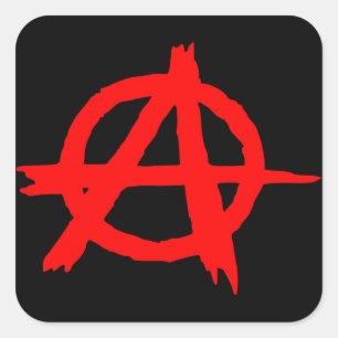 Anarchy Square Sticker