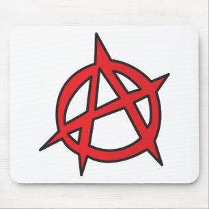 Anarchy Symbole Mouse Pad