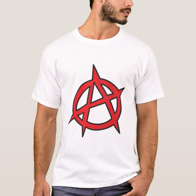 Anarchy Symbole T-Shirt (Front)
