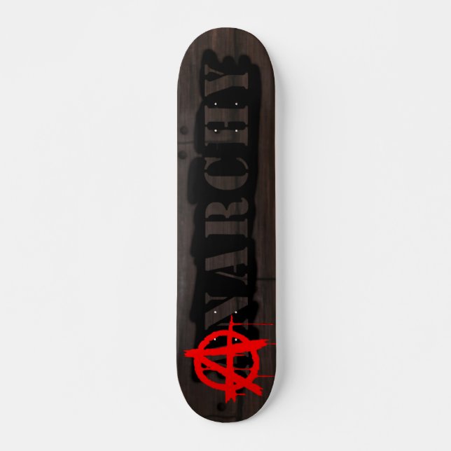 Anarchy Tag Skateboard (Front)