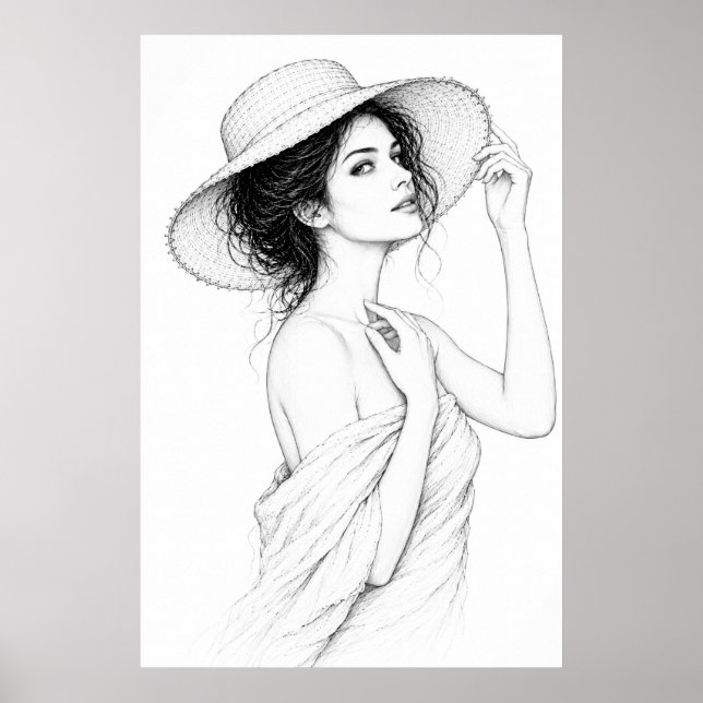 Anastasia Elegant Lines Poster (Front)