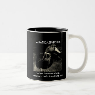 ANATIDAEPHOBIA Two-Tone COFFEE MUG