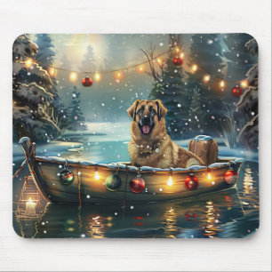 Anatolian Shepherd Christmas Festive Voyage Mouse Pad
