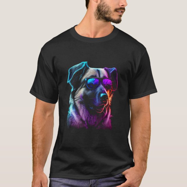 Anatolian Shepherd Dog owner Vaporwave Notorious D T-Shirt (Front)