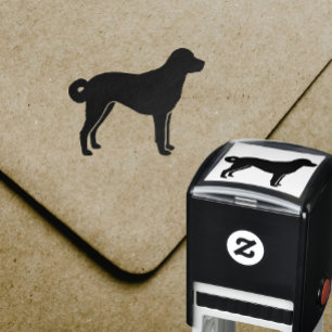 Anatolian Shepherd Dog Silhouette Self-inking Stamp